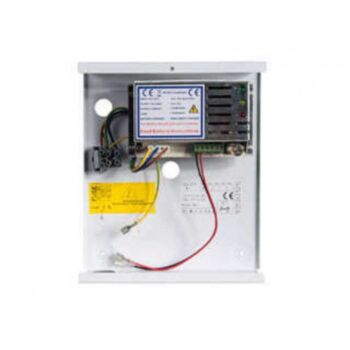 Alpha Image, 12V 3A geschakelde voeding in metalen behuizing 