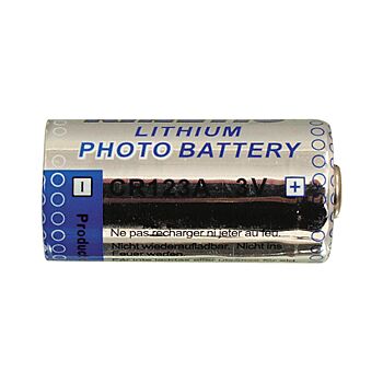 Lithium batterij 3V 1200mAh type CR123A