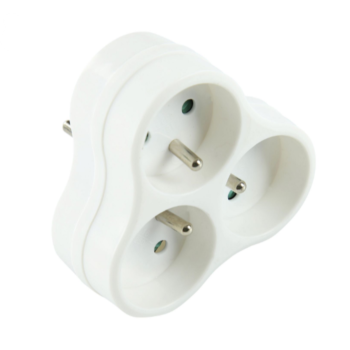 Verdeelstekker (domino) 3x16A Triangle