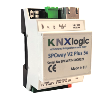 Vanderbilt SPCway KNX gateway voor SPC5x
