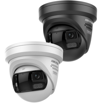 SmartHybride ColorVu 8MP 180&deg; Turret camera met vaste lens
