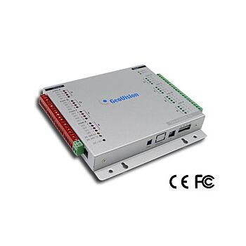 16 ingangsrelais & 16 uitgangsrelais voor sturing in GeoVision software