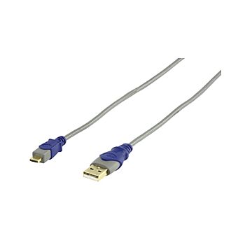 Standaard USB 2.0 & USB-micro kabel 1.80 m HQSC-015-1m8