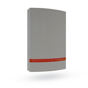 Jablotron JA-163A draadloze buitensirene (Grijze uitvoering)
